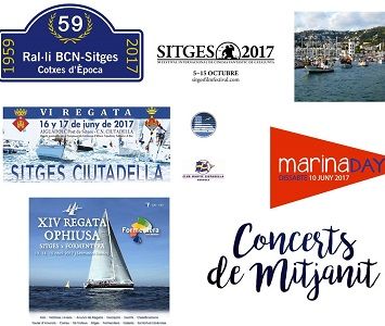 2017, un año lleno de actividades en el Puerto de Sitges-Aiguadolç