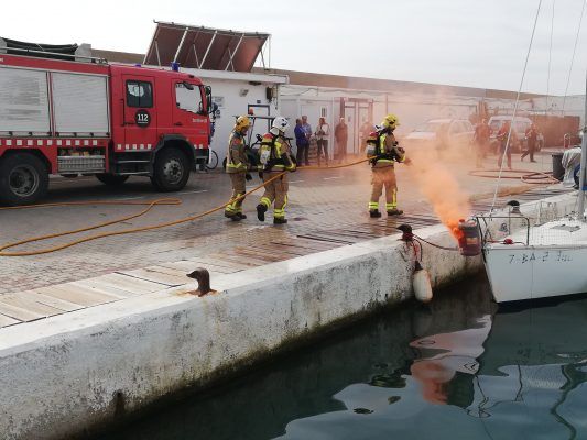Jornada de formació en emergències en el Port de Sitges Aiguadolç