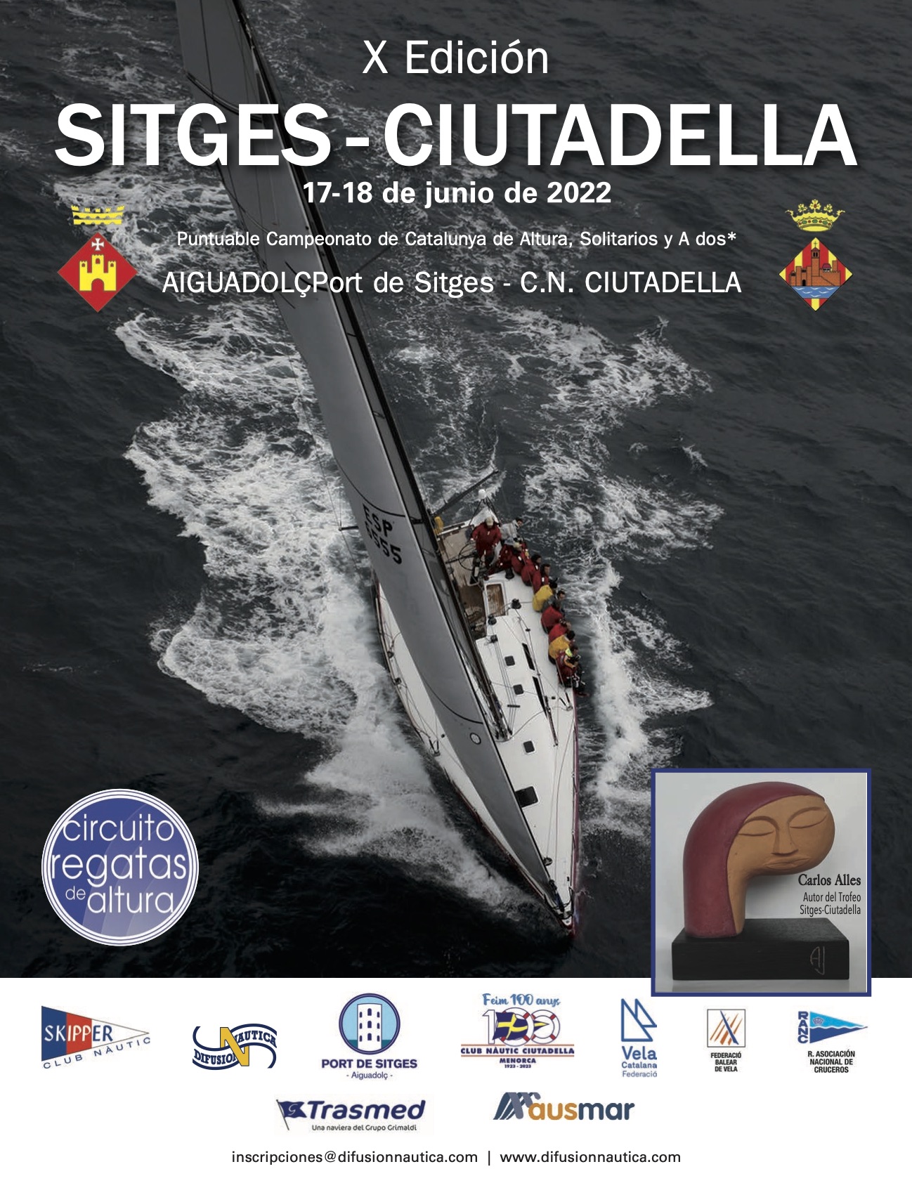 La regata Sitges-Ciutadella surt aquest divendres del Port de Sitges
