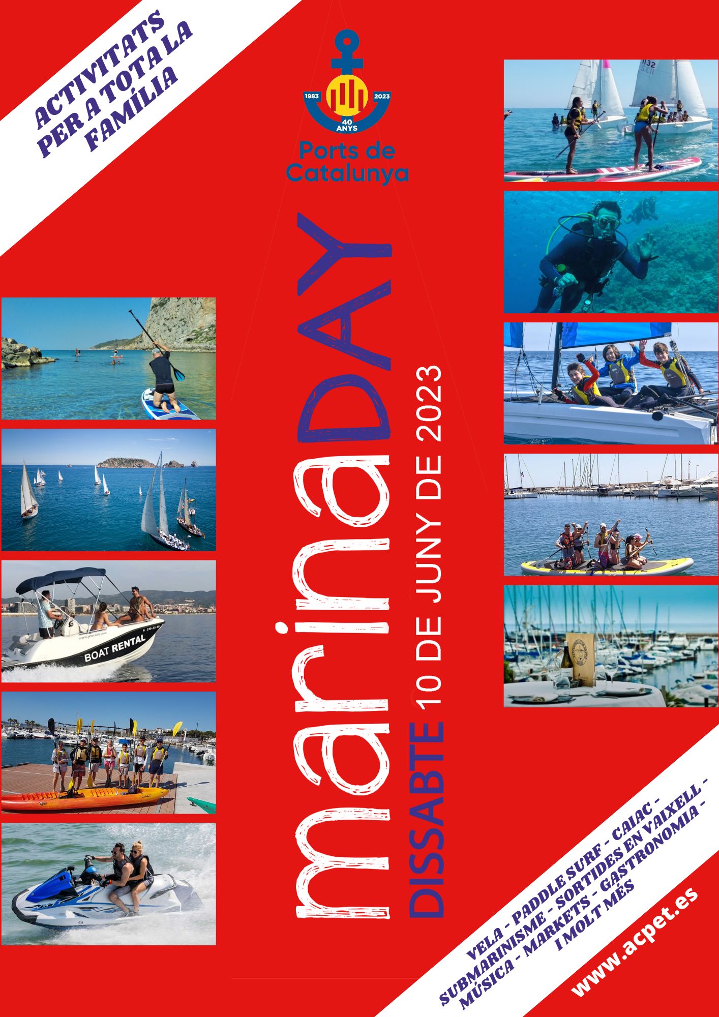 Dissabte dia 10 torna el Marina Day, la jornada més festiva del Port de Sitges