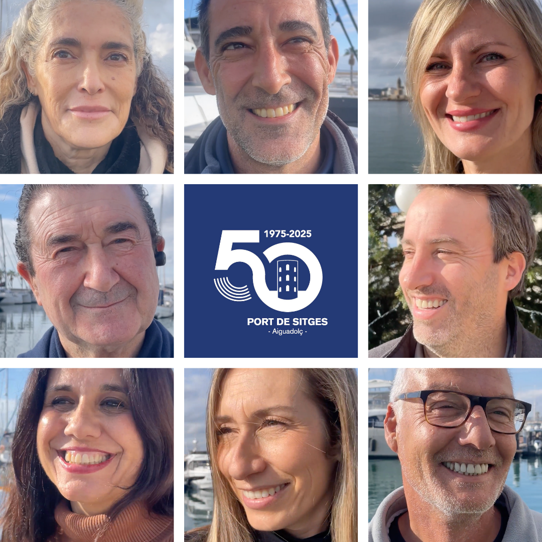 L’equip del Port de Sitges, protagonista del nou vídeo de Nadal
