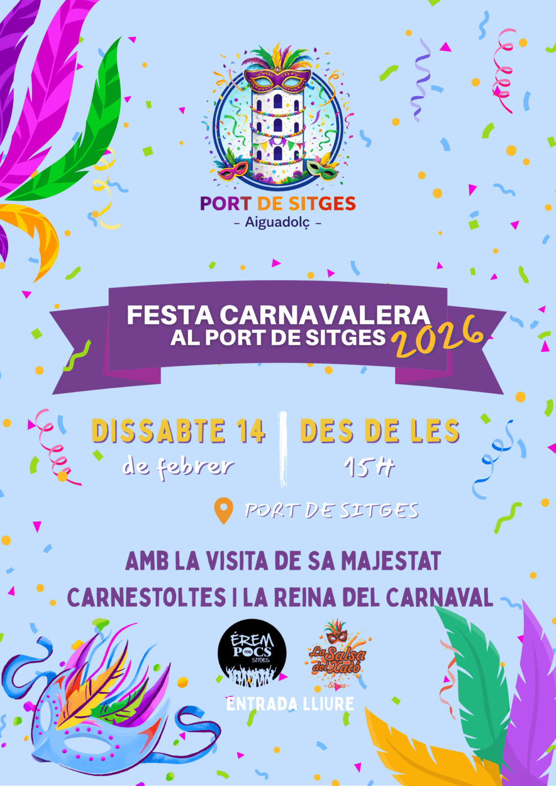 El Carnaval de Sitges 2026 arriba al Port de Sitges amb una gran festa ...
