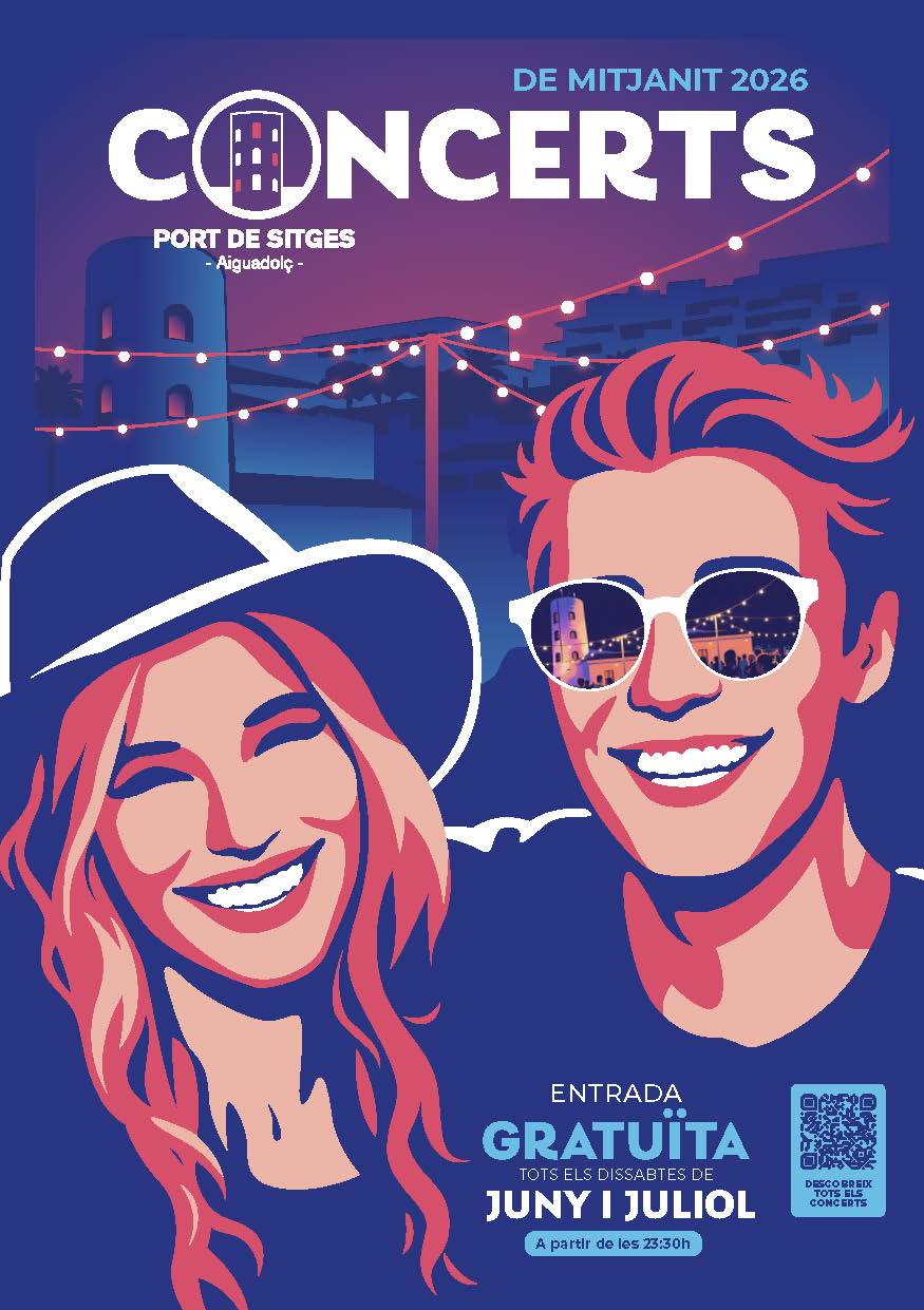 Vuelven los Concerts de Mitjanit al Port de Sitges todos los sábados de junio y julio
