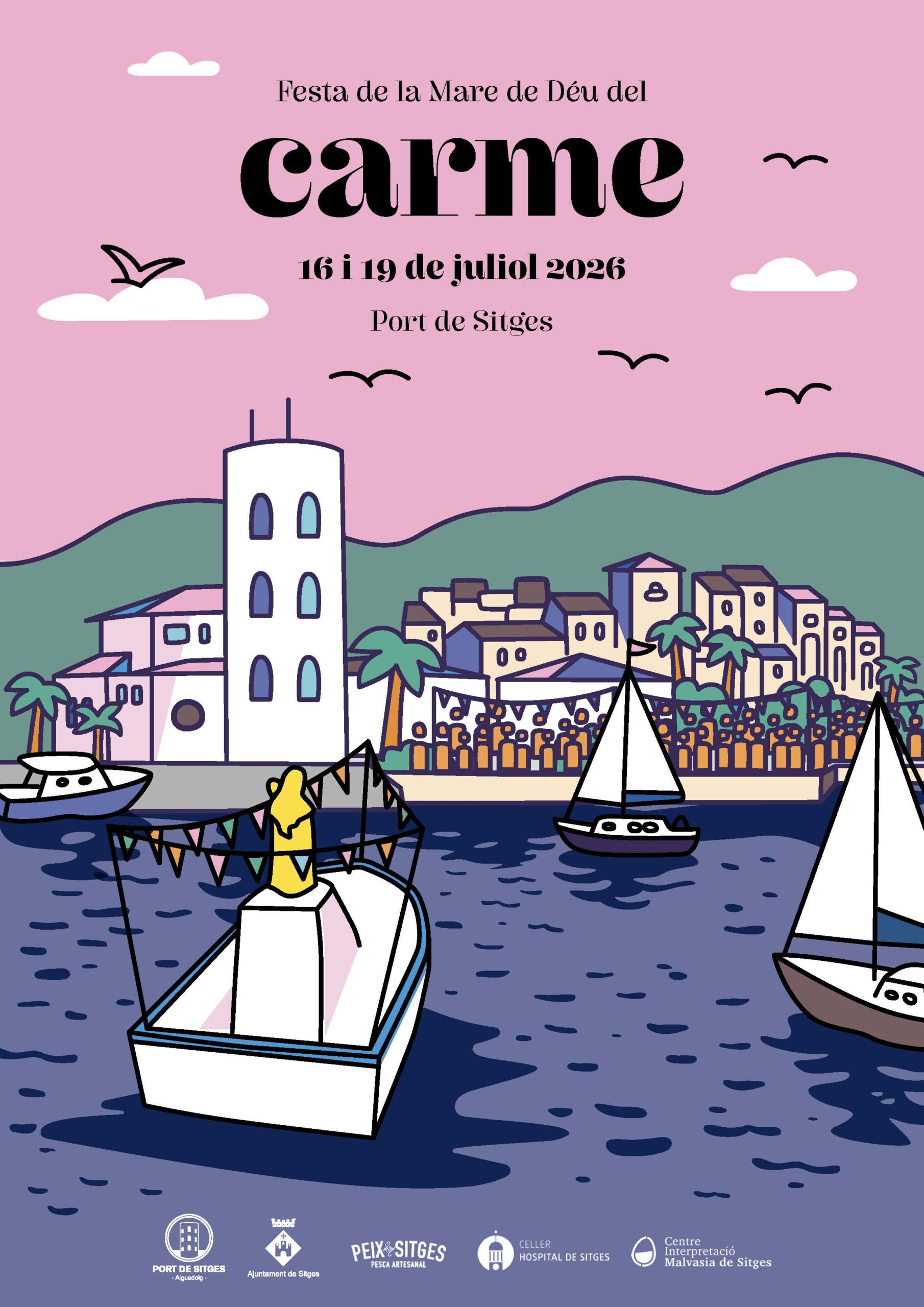 El Port de Sitges celebra la Fiesta de la Virgen del Carmen los días 16 y 19 de julio